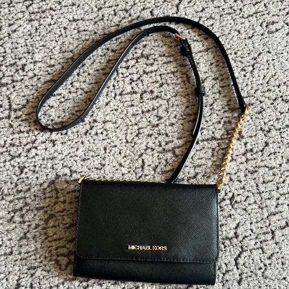 Michael Kors Crossbody Black Purse - Picture 13 of 16